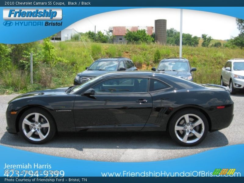 Black / Black 2010 Chevrolet Camaro SS Coupe