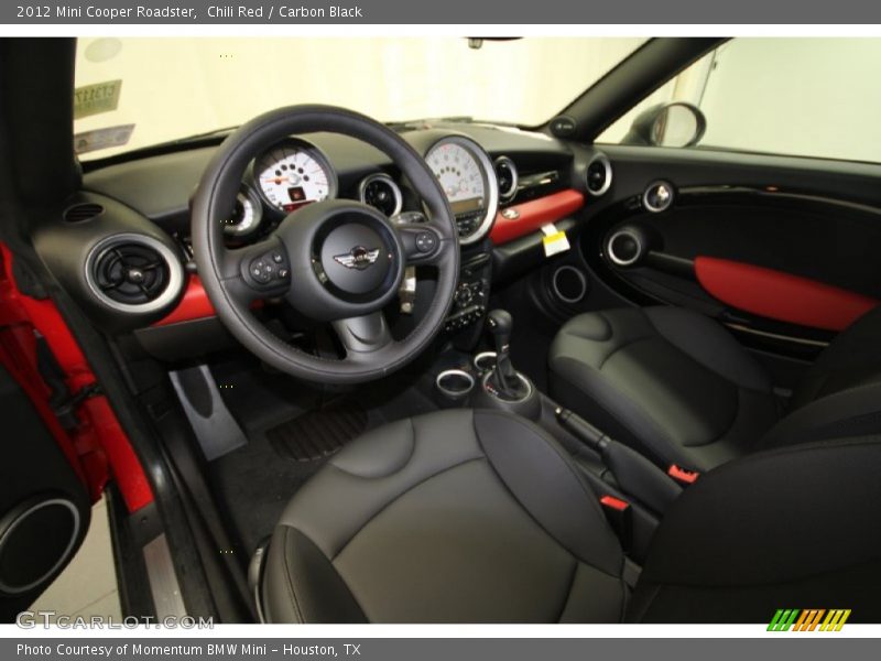 Chili Red / Carbon Black 2012 Mini Cooper Roadster