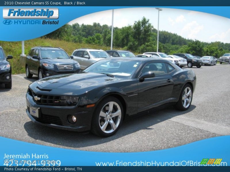 Black / Black 2010 Chevrolet Camaro SS Coupe
