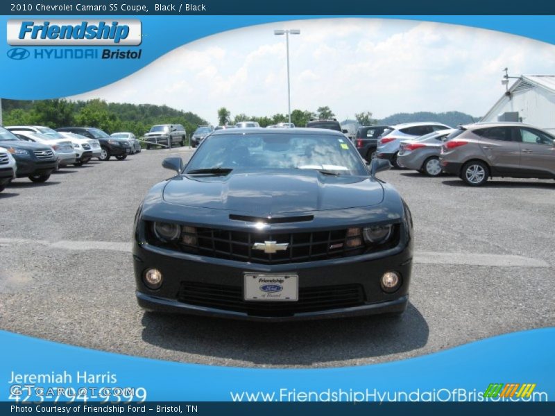 Black / Black 2010 Chevrolet Camaro SS Coupe