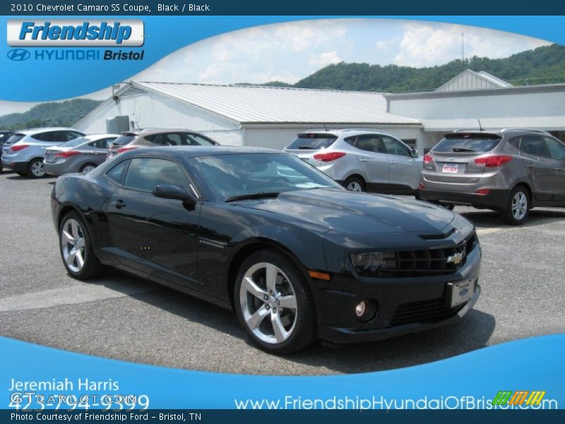 Black / Black 2010 Chevrolet Camaro SS Coupe