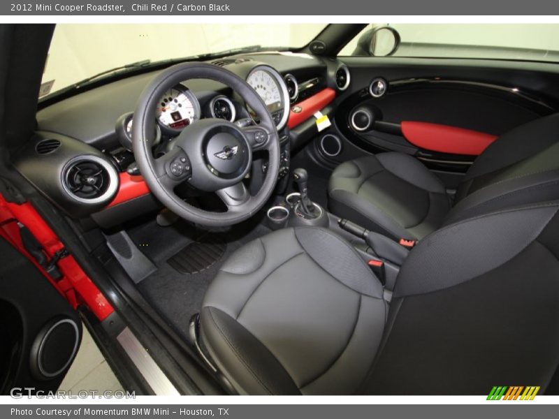 Chili Red / Carbon Black 2012 Mini Cooper Roadster