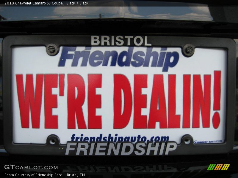 Black / Black 2010 Chevrolet Camaro SS Coupe