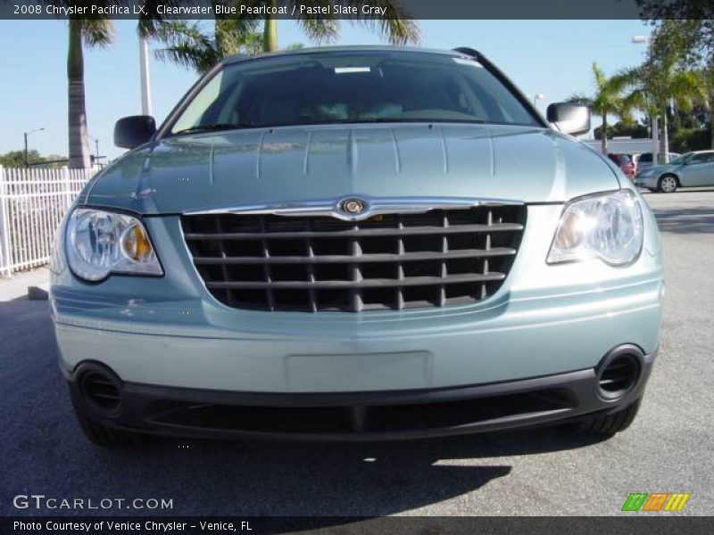 Clearwater Blue Pearlcoat / Pastel Slate Gray 2008 Chrysler Pacifica LX