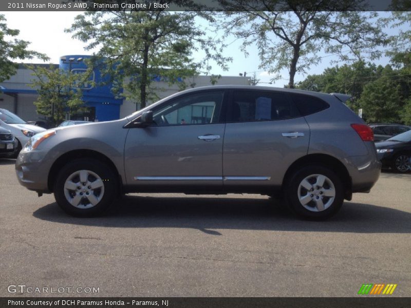 Platinum Graphite / Black 2011 Nissan Rogue S AWD