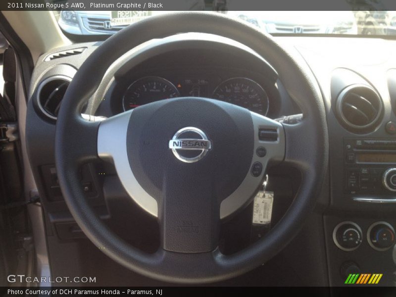 Platinum Graphite / Black 2011 Nissan Rogue S AWD