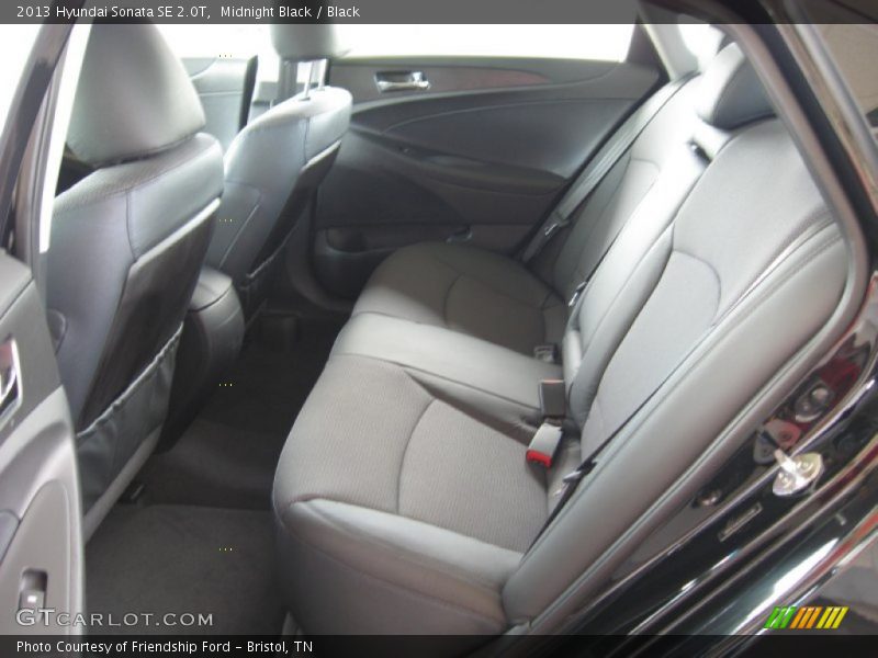 Midnight Black / Black 2013 Hyundai Sonata SE 2.0T