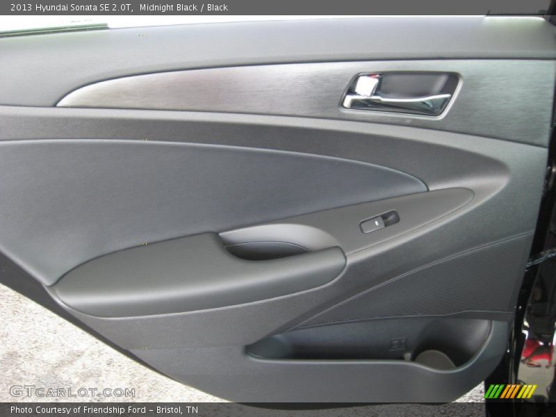 Midnight Black / Black 2013 Hyundai Sonata SE 2.0T