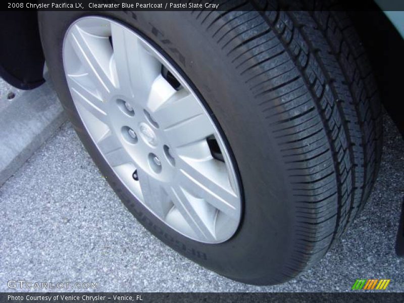Clearwater Blue Pearlcoat / Pastel Slate Gray 2008 Chrysler Pacifica LX