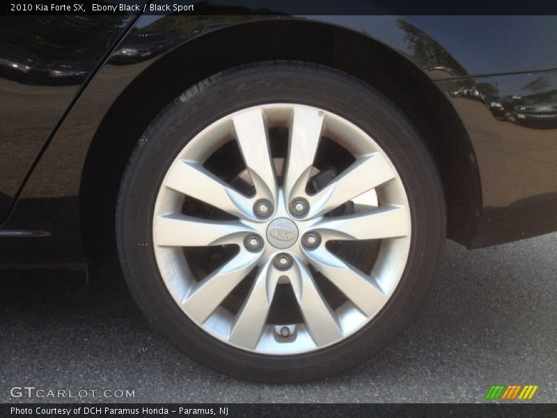 Ebony Black / Black Sport 2010 Kia Forte SX