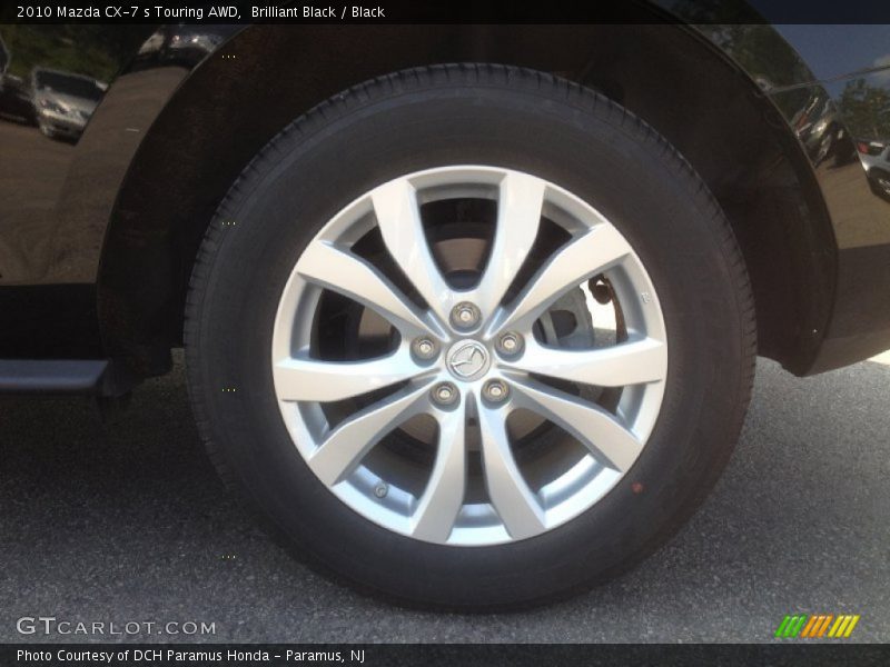 Brilliant Black / Black 2010 Mazda CX-7 s Touring AWD