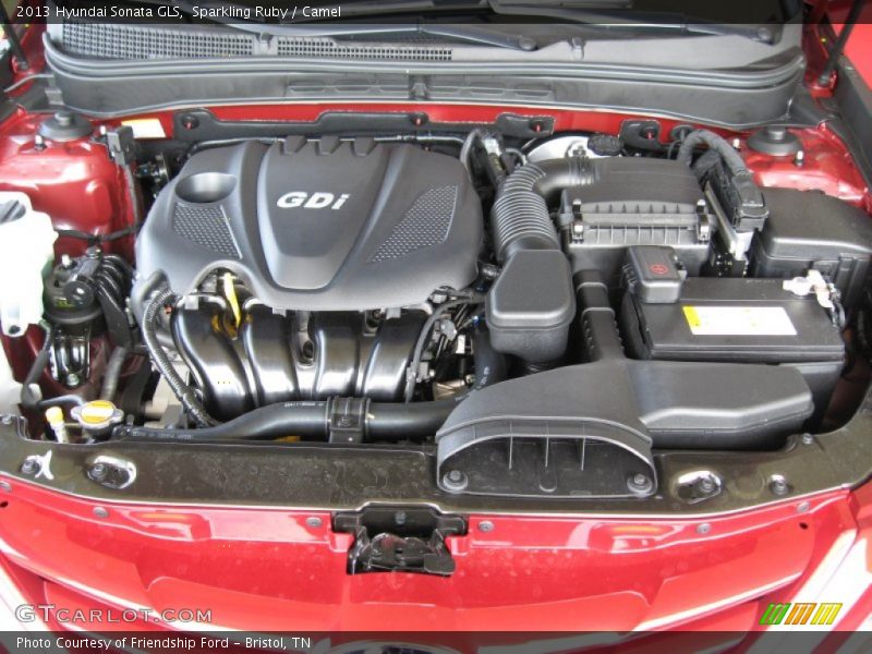 Sparkling Ruby / Camel 2013 Hyundai Sonata GLS