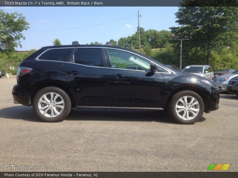 Brilliant Black / Black 2010 Mazda CX-7 s Touring AWD