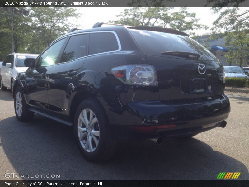 Brilliant Black / Black 2010 Mazda CX-7 s Touring AWD
