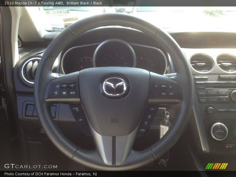 Brilliant Black / Black 2010 Mazda CX-7 s Touring AWD