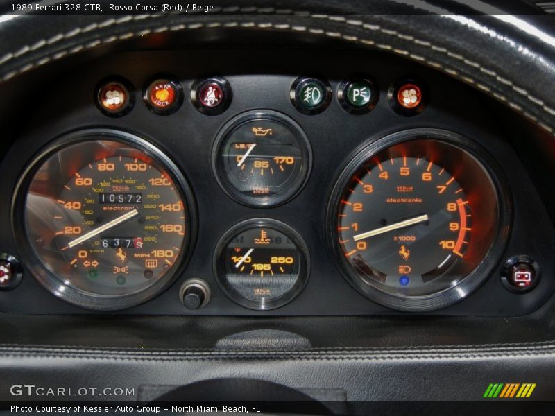  1989 328 GTB GTB Gauges