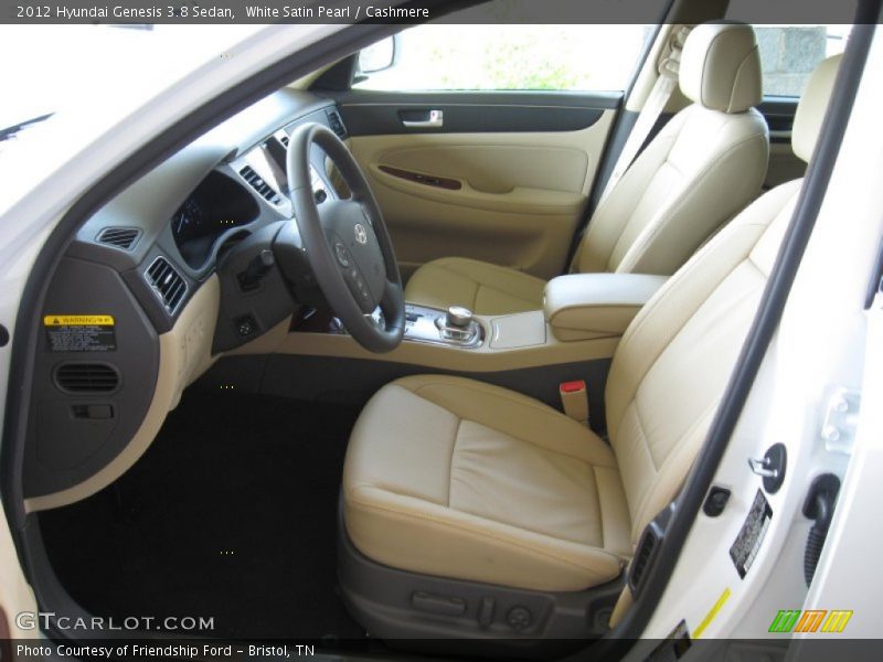 White Satin Pearl / Cashmere 2012 Hyundai Genesis 3.8 Sedan