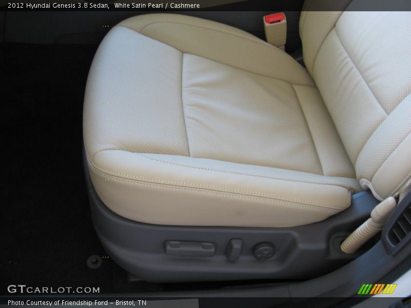 White Satin Pearl / Cashmere 2012 Hyundai Genesis 3.8 Sedan