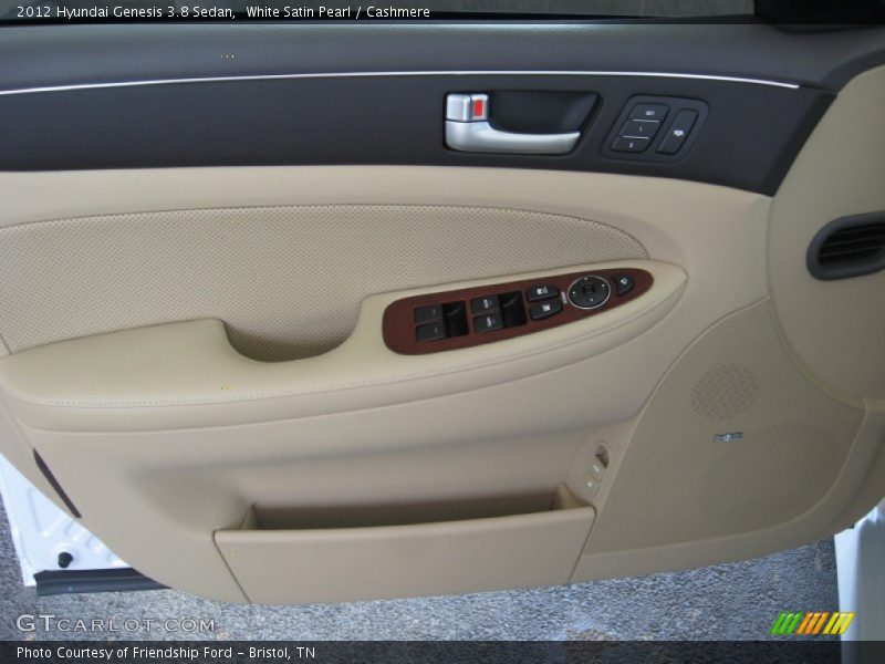 White Satin Pearl / Cashmere 2012 Hyundai Genesis 3.8 Sedan