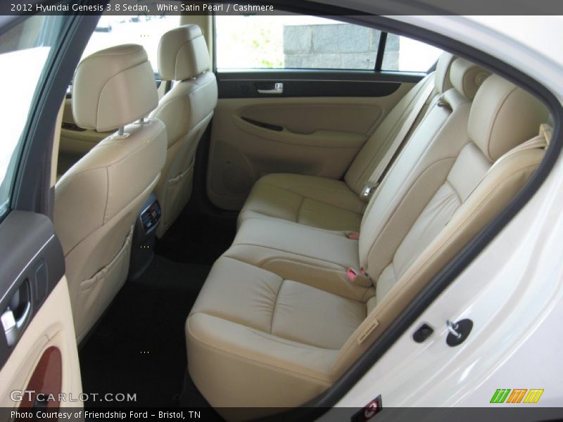 White Satin Pearl / Cashmere 2012 Hyundai Genesis 3.8 Sedan