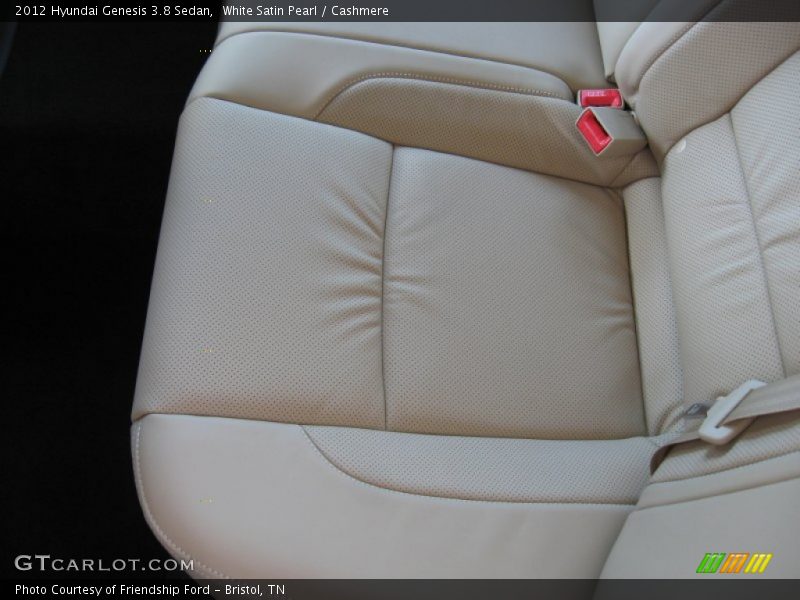 White Satin Pearl / Cashmere 2012 Hyundai Genesis 3.8 Sedan