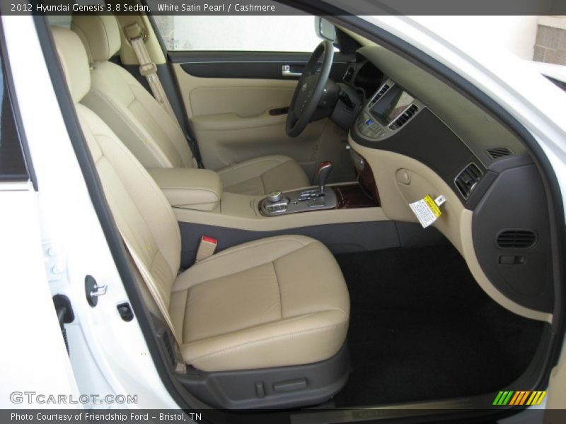 White Satin Pearl / Cashmere 2012 Hyundai Genesis 3.8 Sedan