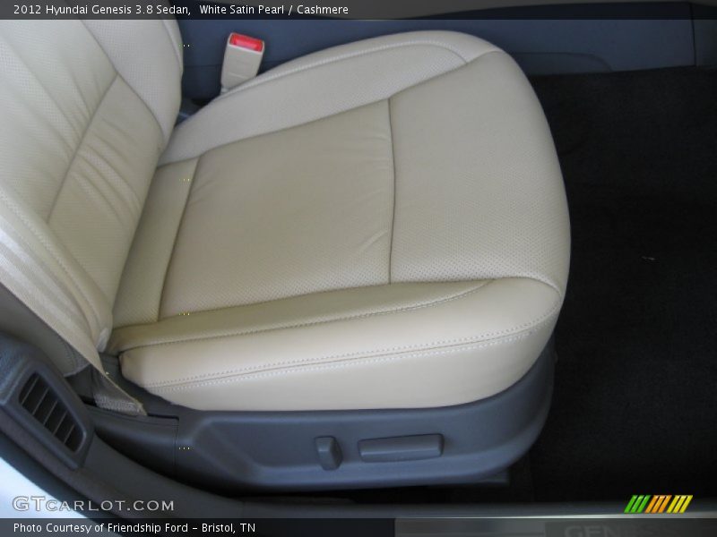White Satin Pearl / Cashmere 2012 Hyundai Genesis 3.8 Sedan