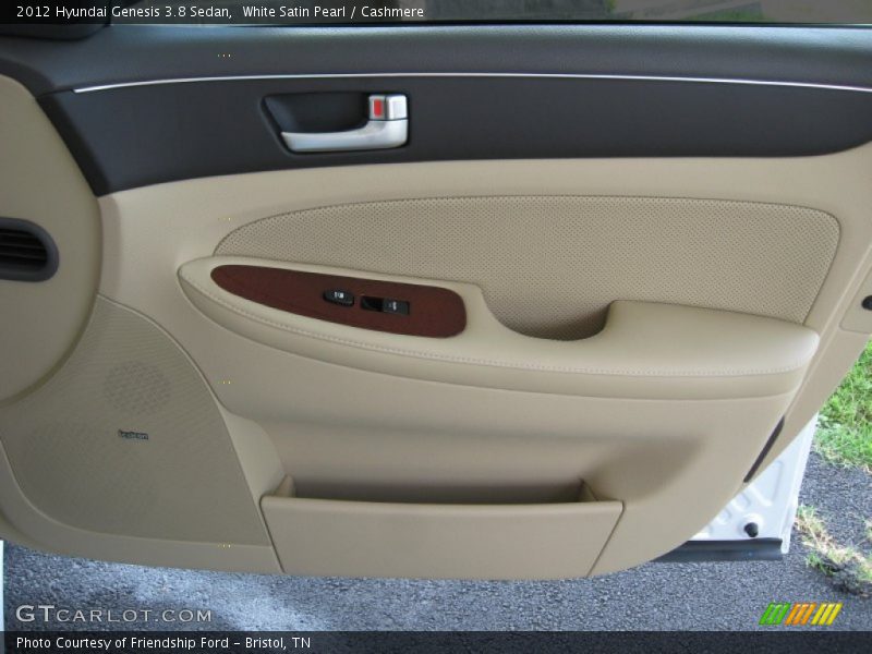 White Satin Pearl / Cashmere 2012 Hyundai Genesis 3.8 Sedan