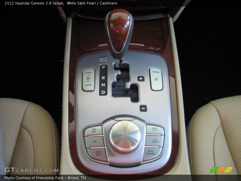 White Satin Pearl / Cashmere 2012 Hyundai Genesis 3.8 Sedan