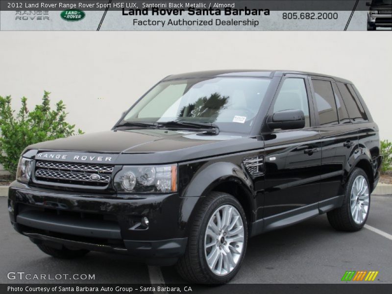 Santorini Black Metallic / Almond 2012 Land Rover Range Rover Sport HSE LUX
