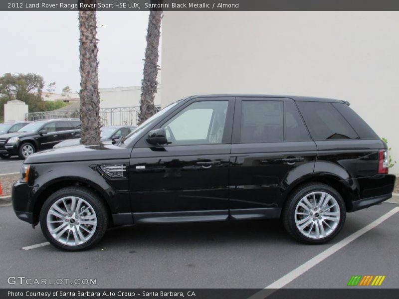 Santorini Black Metallic / Almond 2012 Land Rover Range Rover Sport HSE LUX