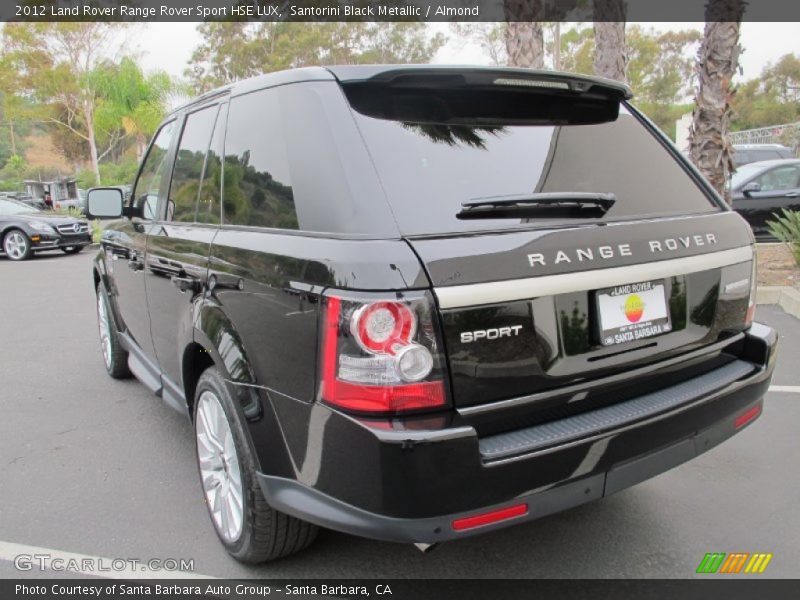 Santorini Black Metallic / Almond 2012 Land Rover Range Rover Sport HSE LUX
