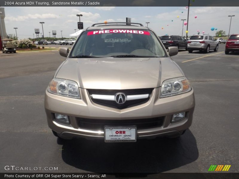Sandstone Metallic / Saddle 2004 Acura MDX Touring