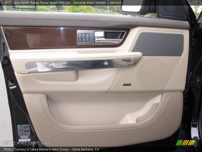 Santorini Black Metallic / Almond 2012 Land Rover Range Rover Sport HSE LUX