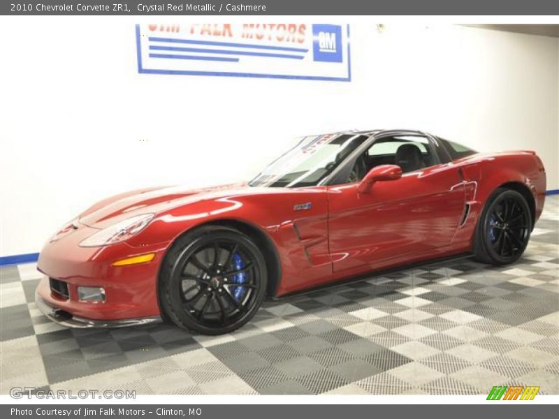 Crystal Red Metallic / Cashmere 2010 Chevrolet Corvette ZR1