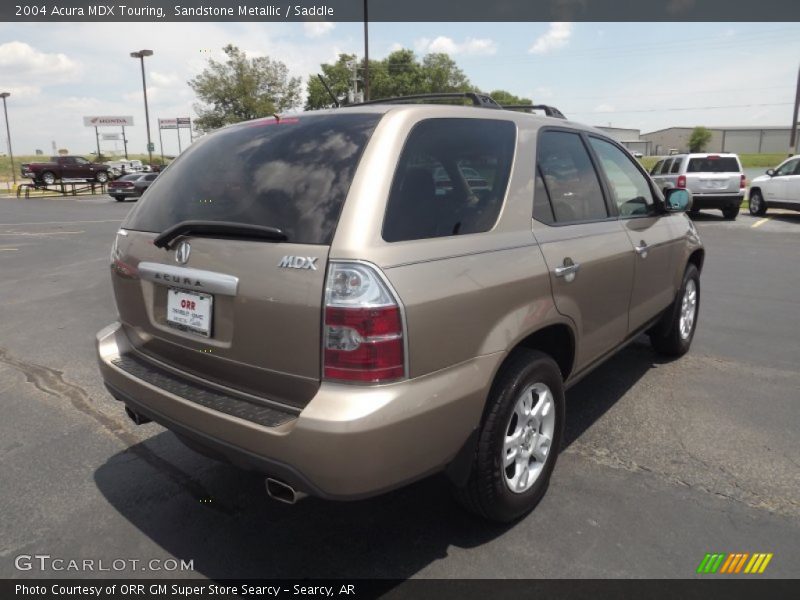 Sandstone Metallic / Saddle 2004 Acura MDX Touring