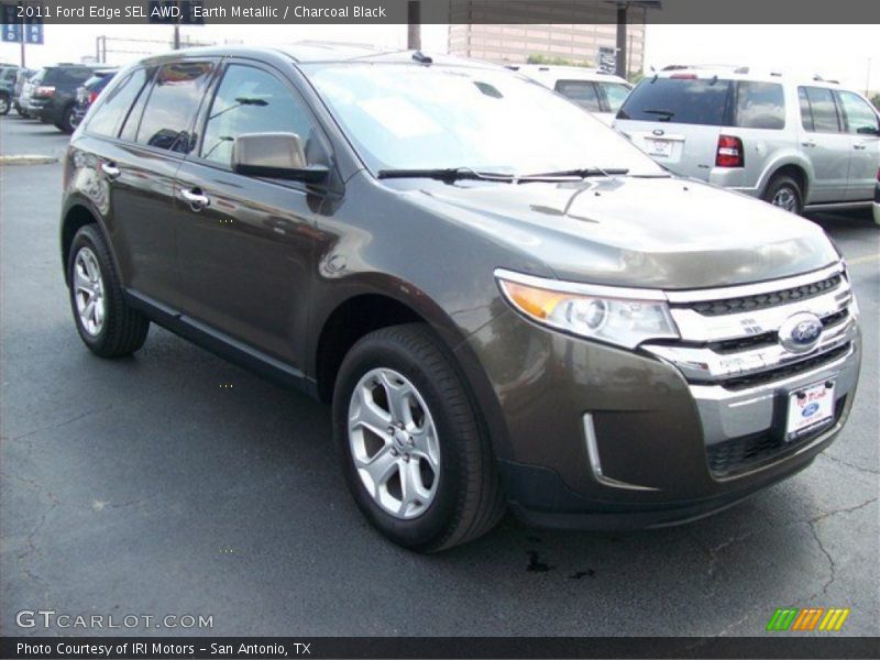 Earth Metallic / Charcoal Black 2011 Ford Edge SEL AWD