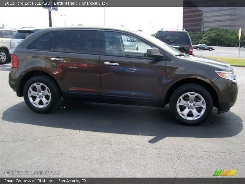 Earth Metallic / Charcoal Black 2011 Ford Edge SEL AWD