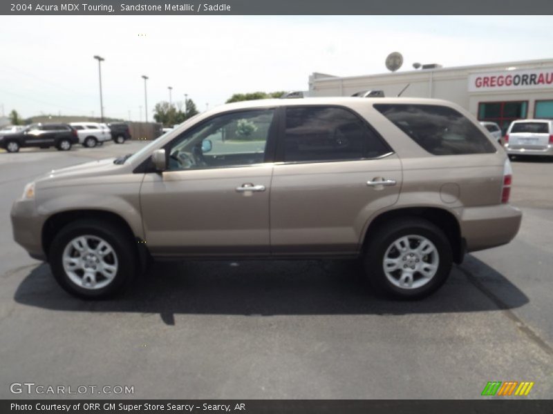 Sandstone Metallic / Saddle 2004 Acura MDX Touring