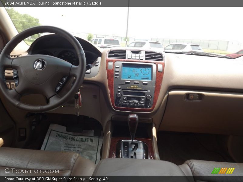 Sandstone Metallic / Saddle 2004 Acura MDX Touring