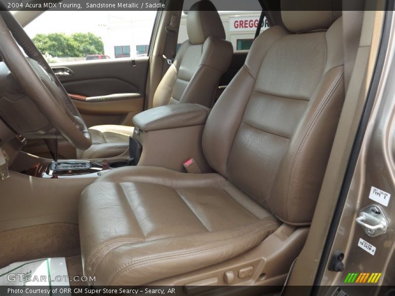 Sandstone Metallic / Saddle 2004 Acura MDX Touring
