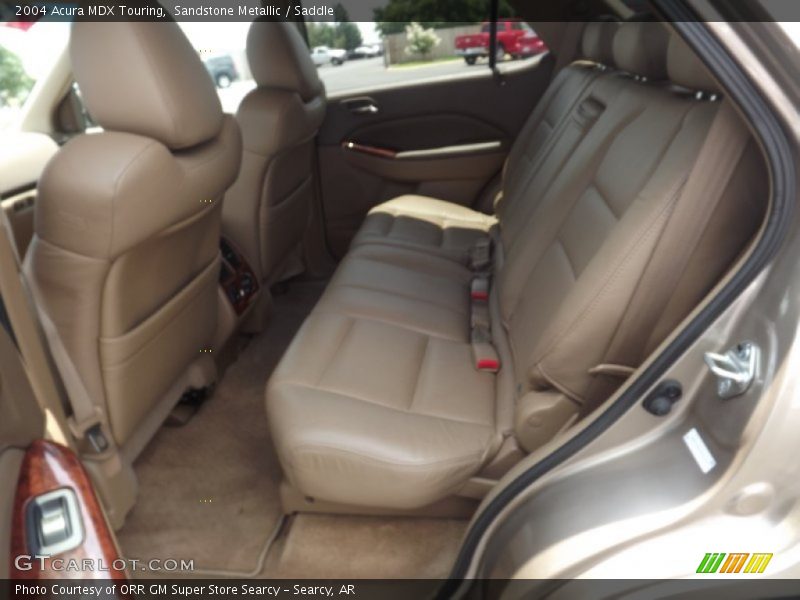 Sandstone Metallic / Saddle 2004 Acura MDX Touring