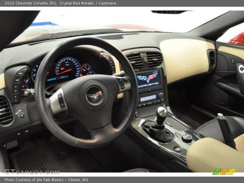 Dashboard of 2010 Corvette ZR1