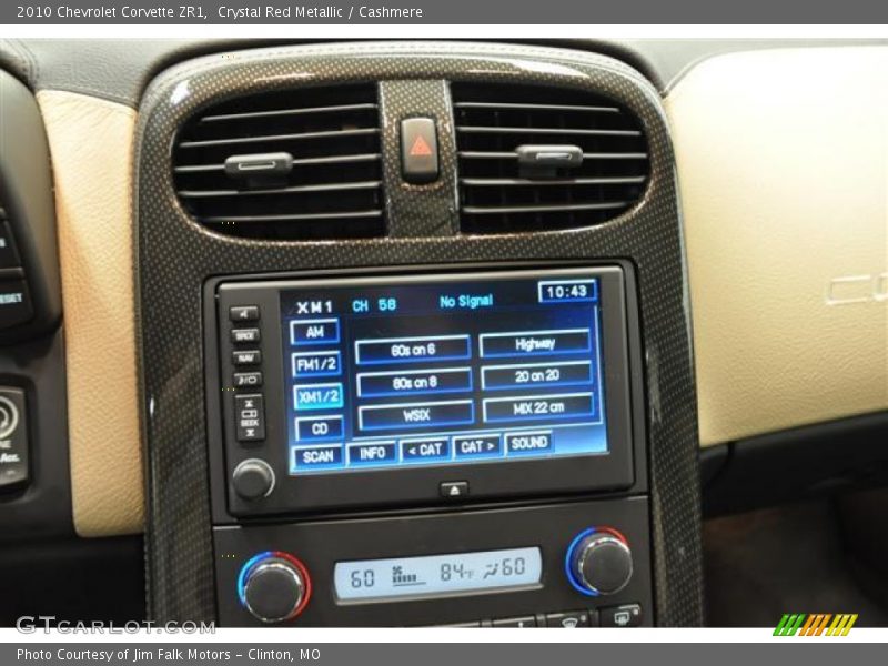 Crystal Red Metallic / Cashmere 2010 Chevrolet Corvette ZR1