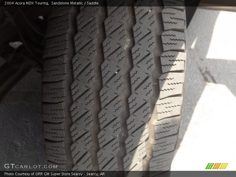 Sandstone Metallic / Saddle 2004 Acura MDX Touring