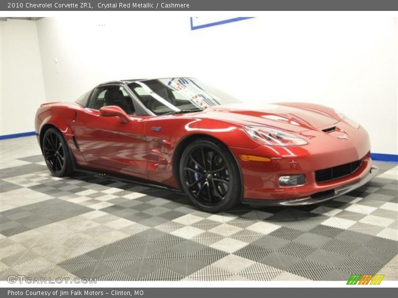 Crystal Red Metallic / Cashmere 2010 Chevrolet Corvette ZR1