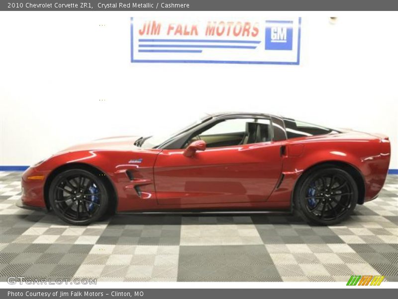 Crystal Red Metallic / Cashmere 2010 Chevrolet Corvette ZR1
