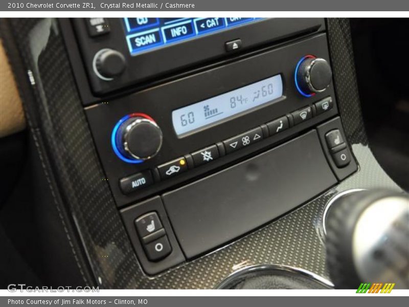 Crystal Red Metallic / Cashmere 2010 Chevrolet Corvette ZR1