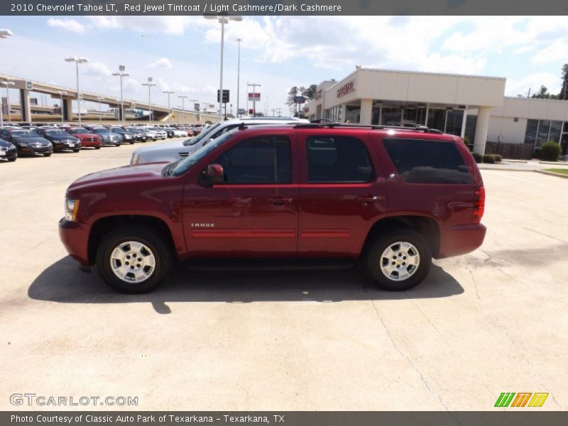 Red Jewel Tintcoat / Light Cashmere/Dark Cashmere 2010 Chevrolet Tahoe LT