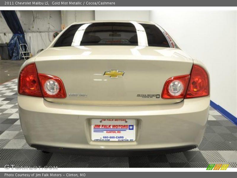 Gold Mist Metallic / Cocoa/Cashmere 2011 Chevrolet Malibu LS